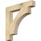 Ekena Millwork Westlake Block Rough Sawn Bracket, Douglas Fir, 4"W x 26"D x 26"H BKT04X26X26WTL05RDF - alternate 1